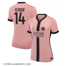 Paris Saint-Germain Desire Doue #14 Replika Tredjetröja Dam 2024-25 Kortärmad