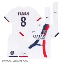 Paris Saint-Germain Fabian Ruiz #8 Replika Bortatröja Barn 2024-25 Kortärmad (+ byxor)