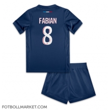 Paris Saint-Germain Fabian Ruiz #8 Replika Hemmatröja Barn 2024-25 Kortärmad (+ byxor)