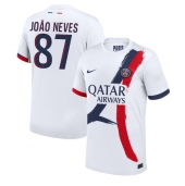 Paris Saint-Germain Joao Neves #87 Replika Bortatröja 2024-25 Kortärmad