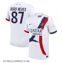 Paris Saint-Germain Joao Neves #87 Replika Bortatröja 2024-25 Kortärmad