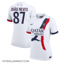 Paris Saint-Germain Joao Neves #87 Replika Bortatröja Dam 2024-25 Kortärmad