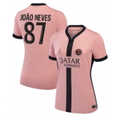 Paris Saint-Germain Joao Neves #87 Replika Tredjetröja Dam 2024-25 Kortärmad