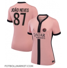 Paris Saint-Germain Joao Neves #87 Replika Tredjetröja Dam 2024-25 Kortärmad