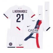 Paris Saint-Germain Lucas Hernandez #21 Replika Bortatröja Barn 2024-25 Kortärmad (+ byxor)