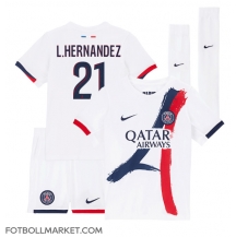 Paris Saint-Germain Lucas Hernandez #21 Replika Bortatröja Barn 2024-25 Kortärmad (+ byxor)