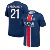 Paris Saint-Germain Lucas Hernandez #21 Replika Hemmatröja 2024-25 Kortärmad