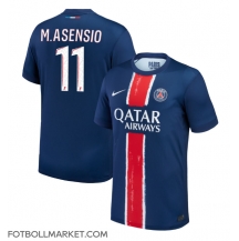 Paris Saint-Germain Marco Asensio #11 Replika Hemmatröja 2024-25 Kortärmad