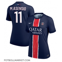 Paris Saint-Germain Marco Asensio #11 Replika Hemmatröja Dam 2024-25 Kortärmad