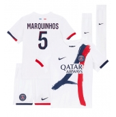 Paris Saint-Germain Marquinhos #5 Replika Bortatröja Barn 2024-25 Kortärmad (+ byxor)