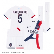 Paris Saint-Germain Marquinhos #5 Replika Bortatröja Barn 2024-25 Kortärmad (+ byxor)