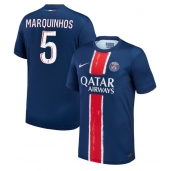 Paris Saint-Germain Marquinhos #5 Replika Hemmatröja 2024-25 Kortärmad