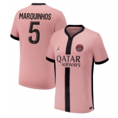 Paris Saint-Germain Marquinhos #5 Replika Tredjetröja 2024-25 Kortärmad