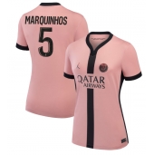 Paris Saint-Germain Marquinhos #5 Replika Tredjetröja Dam 2024-25 Kortärmad