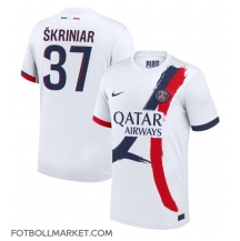 Paris Saint-Germain Milan Skriniar #37 Replika Bortatröja 2024-25 Kortärmad