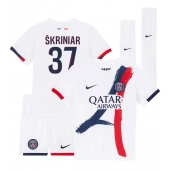 Paris Saint-Germain Milan Skriniar #37 Replika Bortatröja Barn 2024-25 Kortärmad (+ byxor)