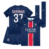 Paris Saint-Germain Milan Skriniar #37 Replika Hemmatröja Barn 2024-25 Kortärmad (+ byxor)