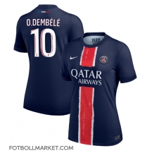 Paris Saint-Germain Ousmane Dembele #10 Replika Hemmatröja Dam 2024-25 Kortärmad