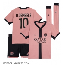 Paris Saint-Germain Ousmane Dembele #10 Replika Tredjetröja Barn 2024-25 Kortärmad (+ byxor)