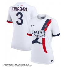 Paris Saint-Germain Presnel Kimpembe #3 Replika Bortatröja Dam 2024-25 Kortärmad