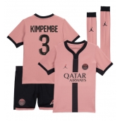 Paris Saint-Germain Presnel Kimpembe #3 Replika Tredjetröja Barn 2024-25 Kortärmad (+ byxor)