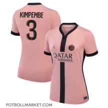 Paris Saint-Germain Presnel Kimpembe #3 Replika Tredjetröja Dam 2024-25 Kortärmad