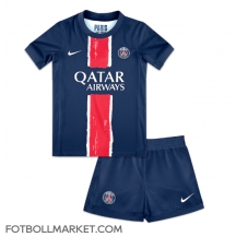 Paris Saint-Germain Replika Hemmatröja Barn 2024-25 Kortärmad (+ byxor)