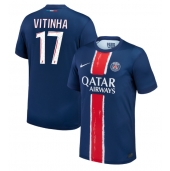 Paris Saint-Germain Vitinha #17 Replika Hemmatröja 2024-25 Kortärmad