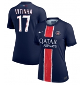 Paris Saint-Germain Vitinha #17 Replika Hemmatröja Dam 2024-25 Kortärmad