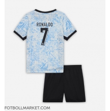 Portugal Cristiano Ronaldo #7 Replika Bortatröja Barn EM 2024 Kortärmad (+ byxor)