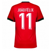 Portugal Joao Felix #11 Replika Hemmatröja EM 2024 Kortärmad