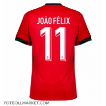 Portugal Joao Felix #11 Replika Hemmatröja EM 2024 Kortärmad