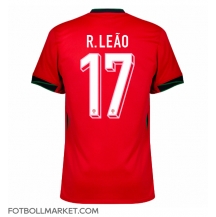 Portugal Rafael Leao #17 Replika Hemmatröja EM 2024 Kortärmad