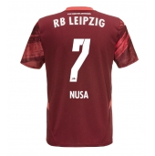 RB Leipzig Antonio Nusa #7 Replika Bortatröja 2024-25 Kortärmad