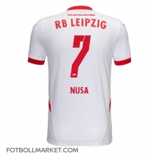 RB Leipzig Antonio Nusa #7 Replika Hemmatröja 2024-25 Kortärmad