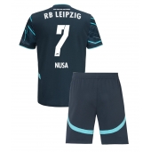 RB Leipzig Antonio Nusa #7 Replika Tredjetröja Barn 2024-25 Kortärmad (+ byxor)