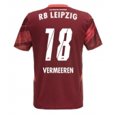 RB Leipzig Arthur Vermeeren #18 Replika Bortatröja 2024-25 Kortärmad