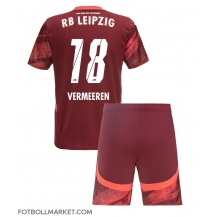 RB Leipzig Arthur Vermeeren #18 Replika Bortatröja Barn 2024-25 Kortärmad (+ byxor)