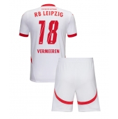 RB Leipzig Arthur Vermeeren #18 Replika Hemmatröja Barn 2024-25 Kortärmad (+ byxor)