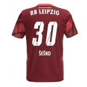 RB Leipzig Benjamin Sesko #30 Replika Bortatröja 2024-25 Kortärmad