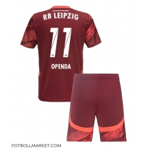 RB Leipzig Lois Openda #11 Replika Bortatröja Barn 2024-25 Kortärmad (+ byxor)