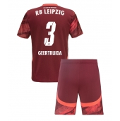 RB Leipzig Lutsharel Geertruida #3 Replika Bortatröja Barn 2024-25 Kortärmad (+ byxor)