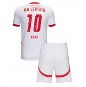 RB Leipzig Xavi Simons #10 Replika Hemmatröja Barn 2024-25 Kortärmad (+ byxor)