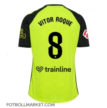 Real Betis Vitor Roque #8 Replika Bortatröja 2024-25 Kortärmad