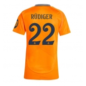 Real Madrid Antonio Rudiger #22 Replika Bortatröja Dam 2024-25 Kortärmad