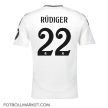 Real Madrid Antonio Rudiger #22 Replika Hemmatröja 2024-25 Kortärmad