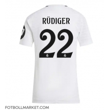 Real Madrid Antonio Rudiger #22 Replika Hemmatröja Dam 2024-25 Kortärmad