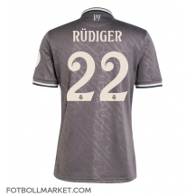 Real Madrid Antonio Rudiger #22 Replika Tredjetröja 2024-25 Kortärmad