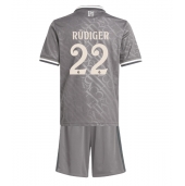 Real Madrid Antonio Rudiger #22 Replika Tredjetröja Barn 2024-25 Kortärmad (+ byxor)