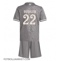 Real Madrid Antonio Rudiger #22 Replika Tredjetröja Barn 2024-25 Kortärmad (+ byxor)